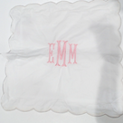 BLOOPER ACCESSORY: Monogrammed Pillow Sham