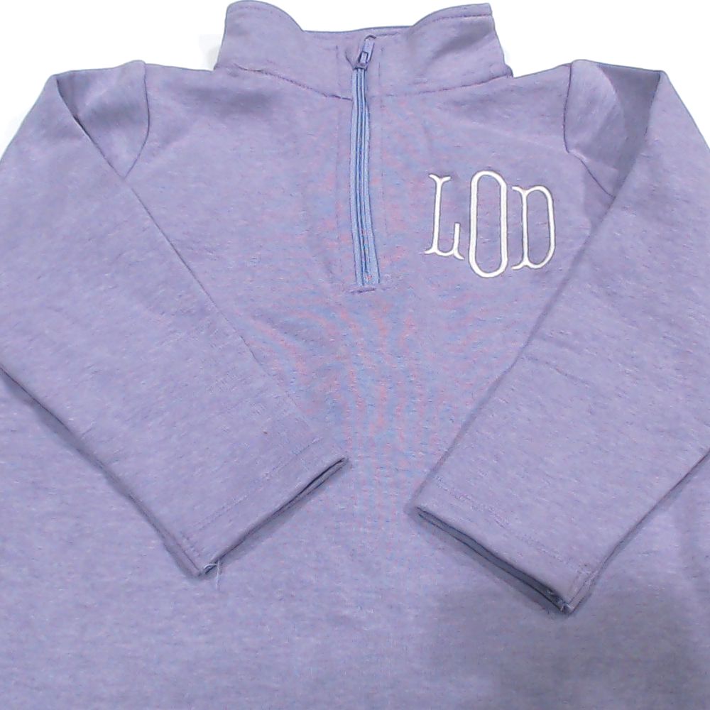 BLOOPER KIDS: Monogrammed Kids Pullover Sweatshirt