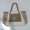 BLOOPER BAG: Monogrammed Colorblock Tote Bag