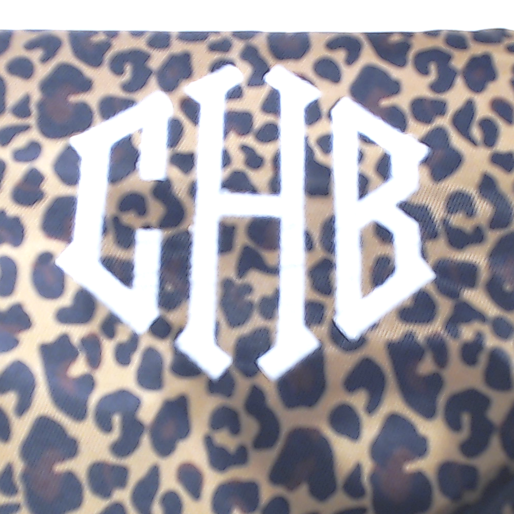 BLOOPER BAG: Monogrammed Toiletry Kit