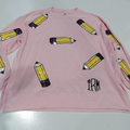 BLOOPER CLOTHING: Monogrammed Sequin Teacher Sweatshirt
