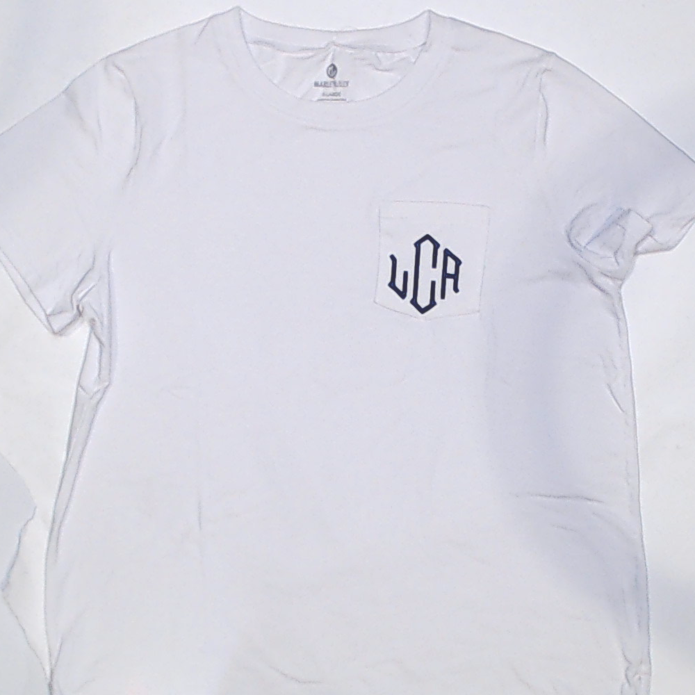BLOOPER CLOTHING: Monogrammed Pocket T-Shirt