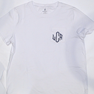 BLOOPER CLOTHING: Monogrammed Pocket T-Shirt