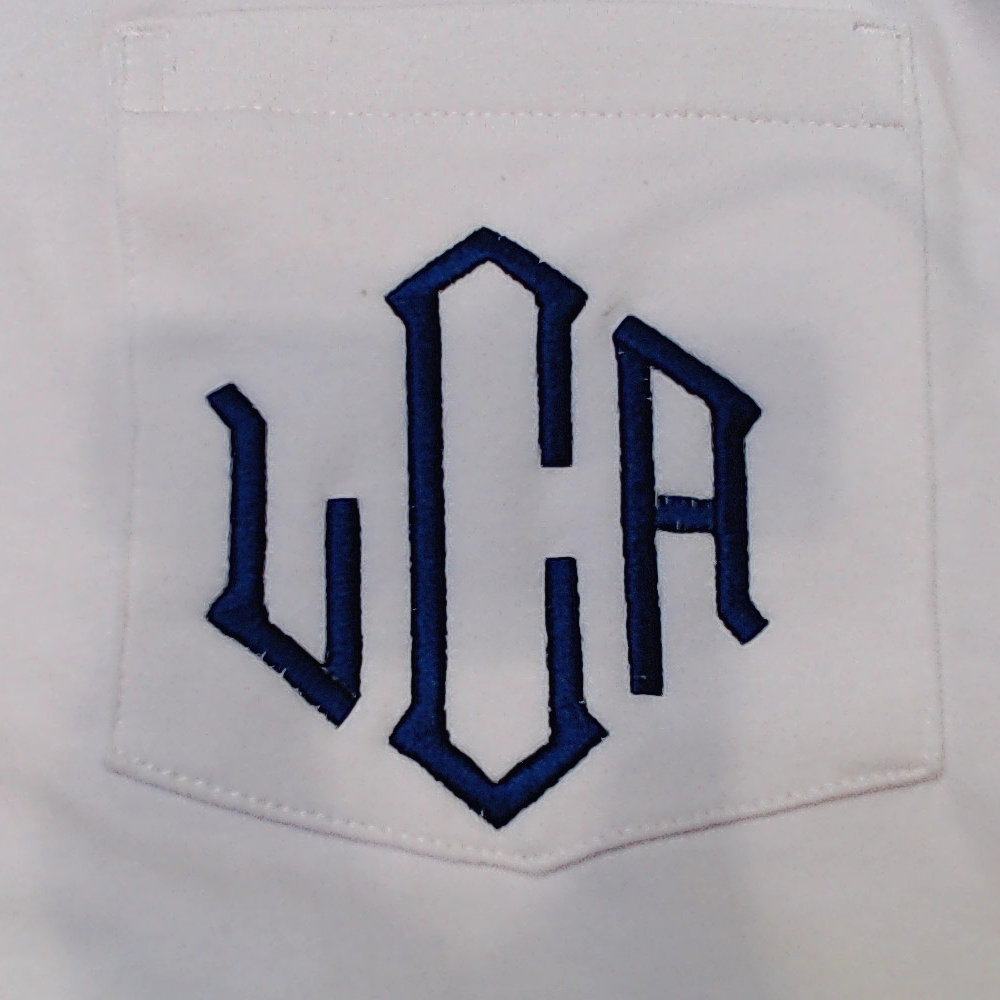 BLOOPER CLOTHING: Monogrammed Pocket T-Shirt