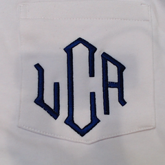 BLOOPER CLOTHING: Monogrammed Pocket T-Shirt