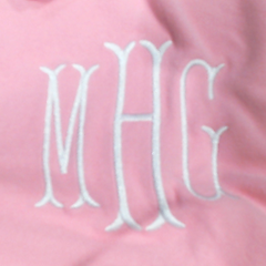 BLOOPER CLOTHING: Monogrammed Sequin Hearts Sweatshirt