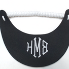 BLOOPER ACCESSORY: Monogrammed Foam Adjustable Visor