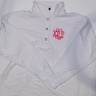 BLOOPER CLOTHING: Monogrammed Pullover