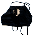BLOOPER SWIM: Monogrammed High Neck Bikini Top