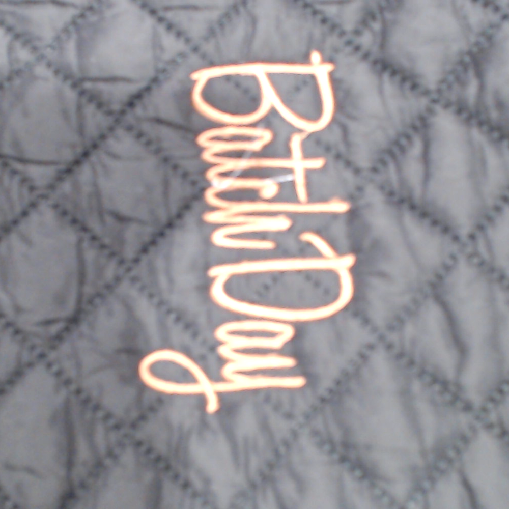 BLOOPER BAG: Monogrammed Diamond Quilted Garment Bag