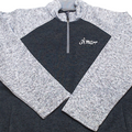 BLOOPER CLOTHING: Monogrammed Colorblock Quarter Zip Pullover