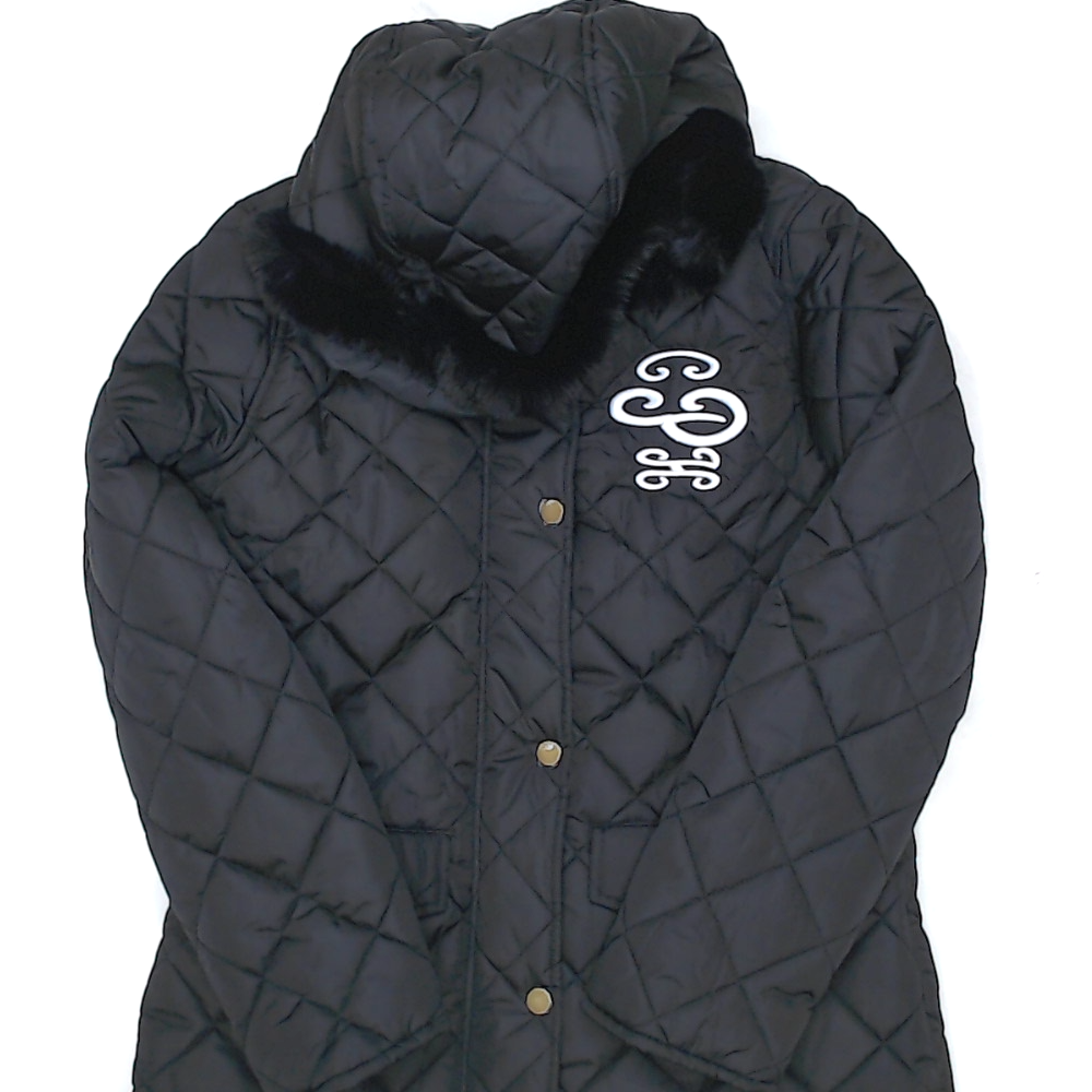 BLOOPER CLOTHING: Monogrammed Winter Coat