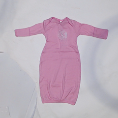 BLOOPER KIDS: Monogrammed Baby Layette Gown
