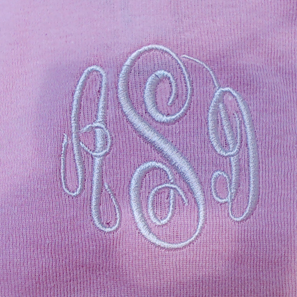 BLOOPER KIDS: Monogrammed Baby Layette Gown