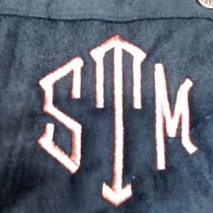 BLOOPER CLOTHING: Monogrammed Leopard Sherpa Pullover