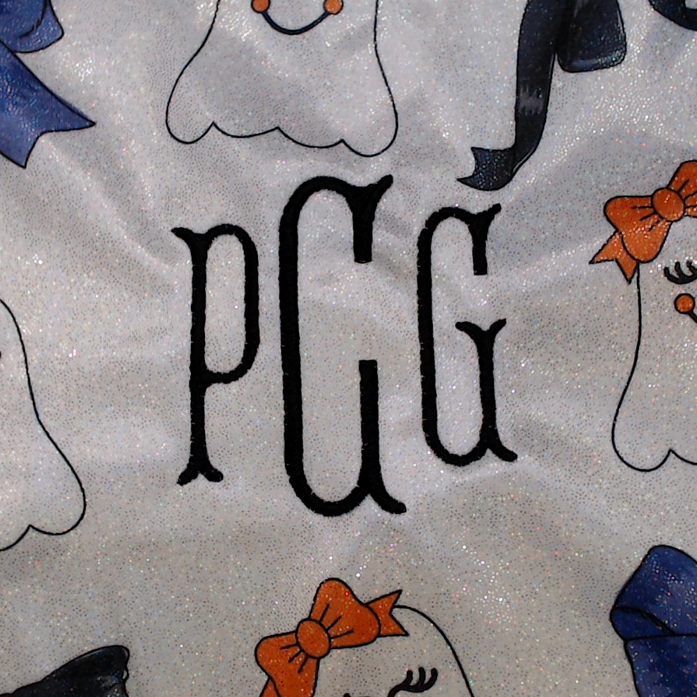 BLOOPER KIDS: Monogrammed Halloween Bag