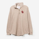 Oklahoma Sooners Heathered Fleece Pullover | Tan