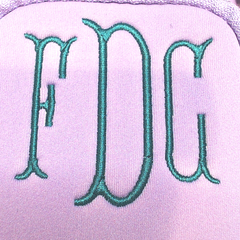 BLOOPER BAG: Monogrammed Water Bottle Holder