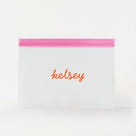 Monogrammed TSA Toiletries Bag | Pink