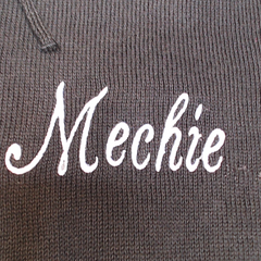 BLOOPER CLOTHING: Monogrammed Knit Sweater Jacket