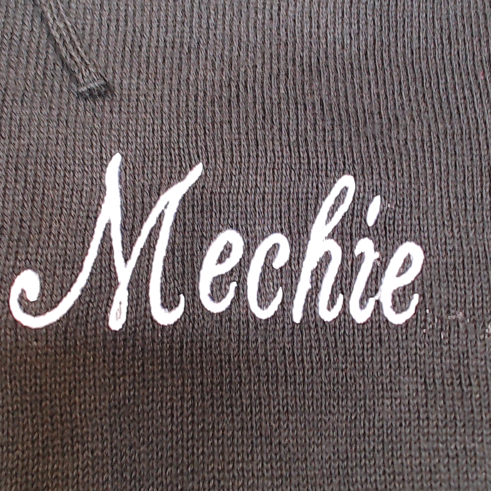 BLOOPER CLOTHING: Monogrammed Knit Sweater Jacket