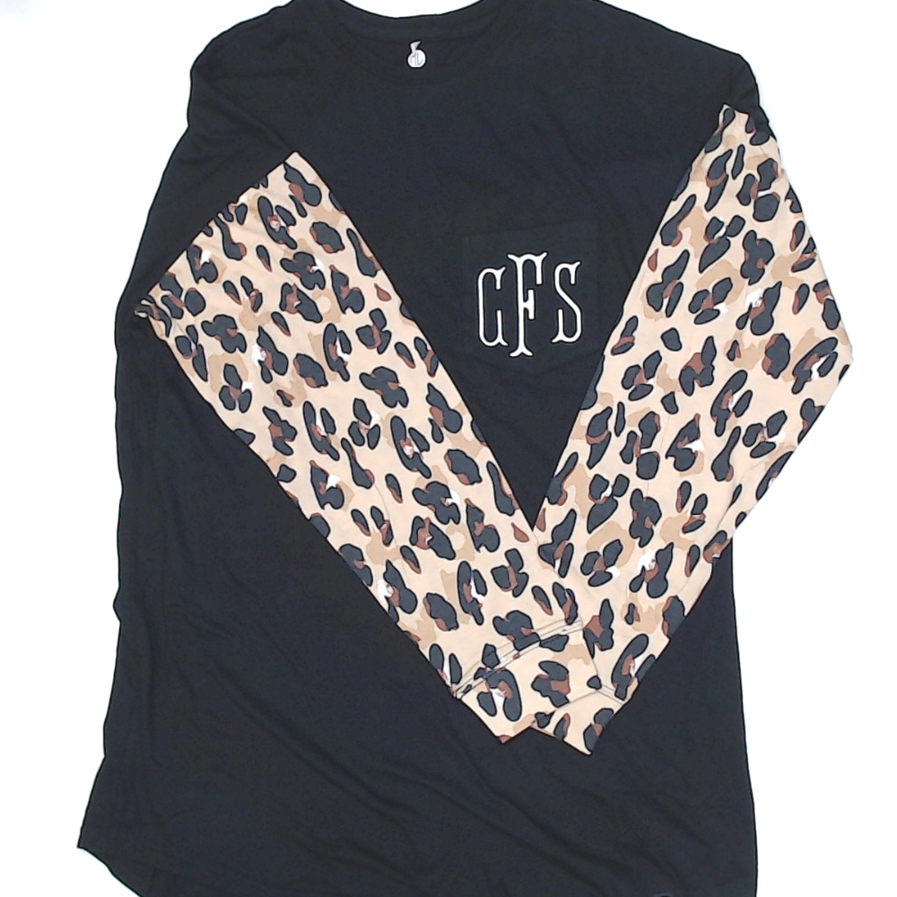 BLOOPER CLOTHING: Monogrammed Long Sleeve Shirt