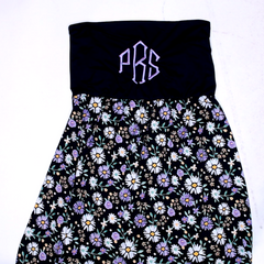 BLOOPER SWIM: Monogrammed Beach Cover Up