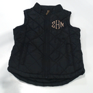 BLOOPER KIDS: Monogrammed Kids Puffer Vest