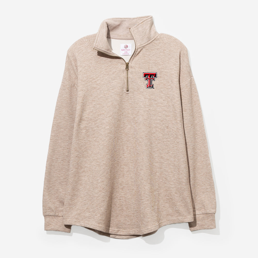 Texas Tech Red Raiders Heathered Fleece Pullover WBG