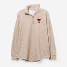 Texas Tech Red Raiders Heathered Fleece Pullover | Tan