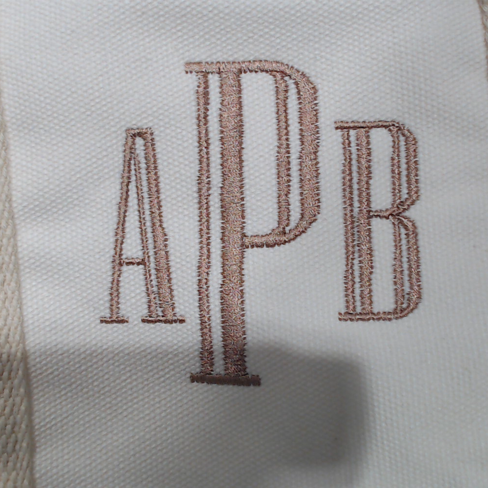BLOOPER ACCESSORY: Monogrammed Market Basket