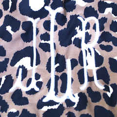 BLOOPER SWIM: Monogrammed Sarong