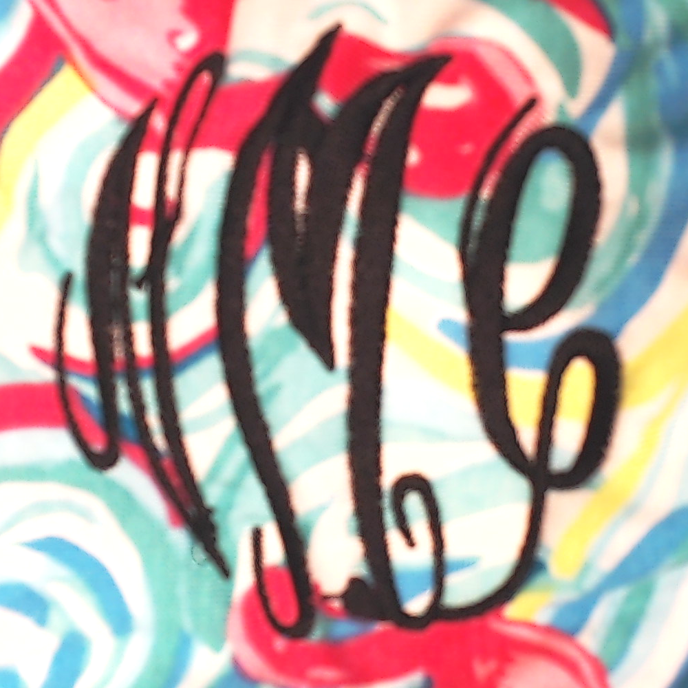 BLOOPER CLOTHING: Monogrammed Cinch Waist Cover Up