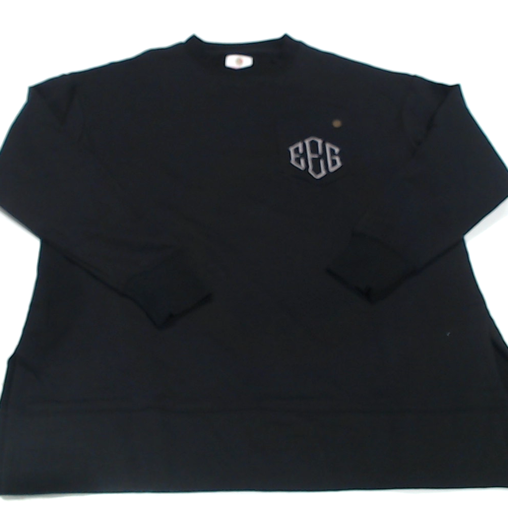 BLOOPER CLOTHING: Monogrammed Crewneck Sweatshirt