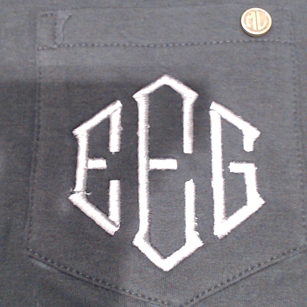 BLOOPER CLOTHING: Monogrammed Crewneck Sweatshirt
