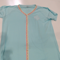 BLOOPER SWIM: Monogrammed Accent Cover Up