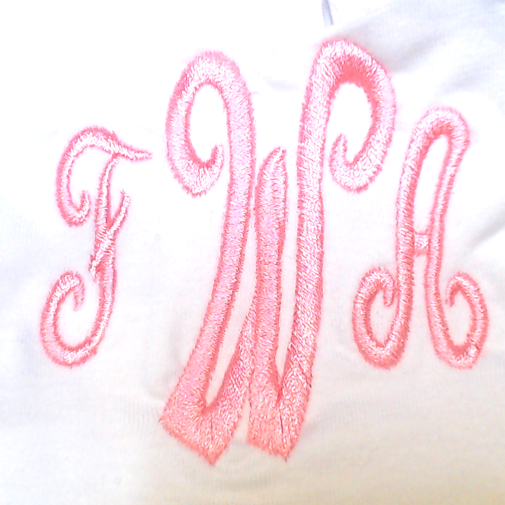 BLOOPER CLOTHING: Monogrammed Sunday Dress