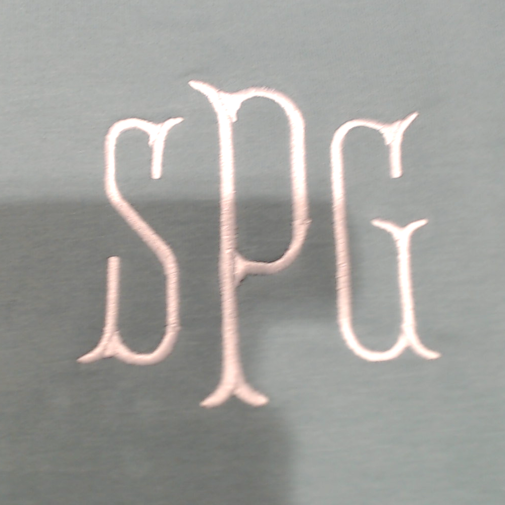 BLOOPER CLOTHING: Monogrammed Quarter Zip Sweatshirt