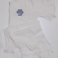 BLOOPER SWIM: Monogrammed Ruffle Cover Up