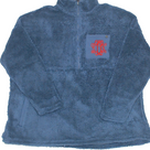 BLOOPER CLOTHING: Monogrammed Sherpa Pullover Tunic