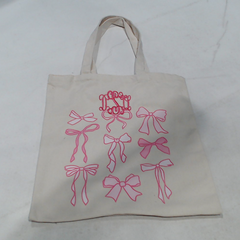 BLOOPER BAG: Monogrammed Bow Tote