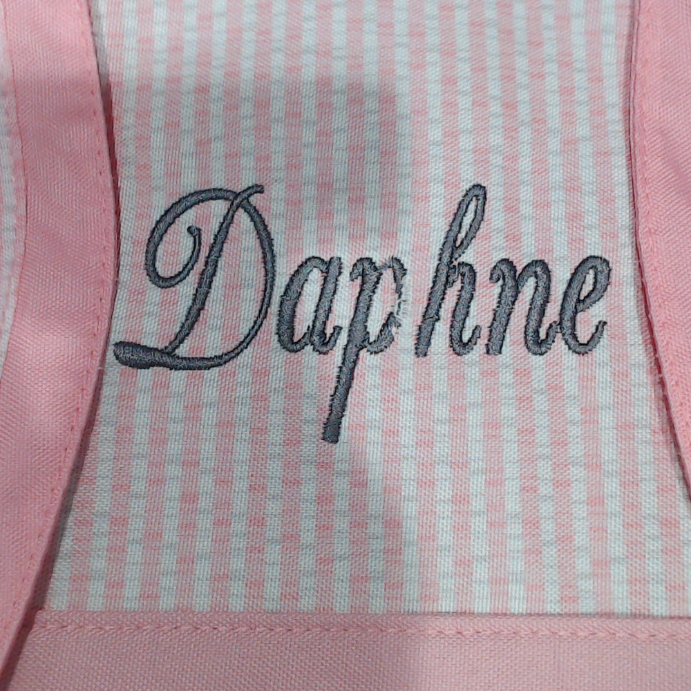 BLOOPER KIDS: Monogrammed Bunny Easter Basket