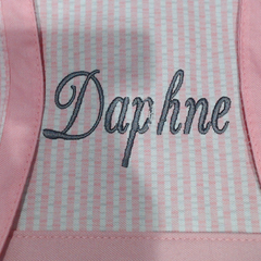 BLOOPER KIDS: Monogrammed Bunny Easter Basket