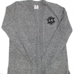 BLOOPER CLOTHING: Monogrammed Cardigan