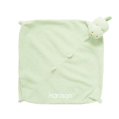 green dino lovie blanket