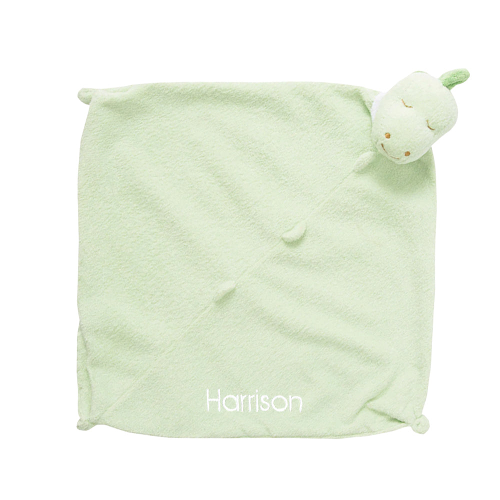 green dino lovie blanket
