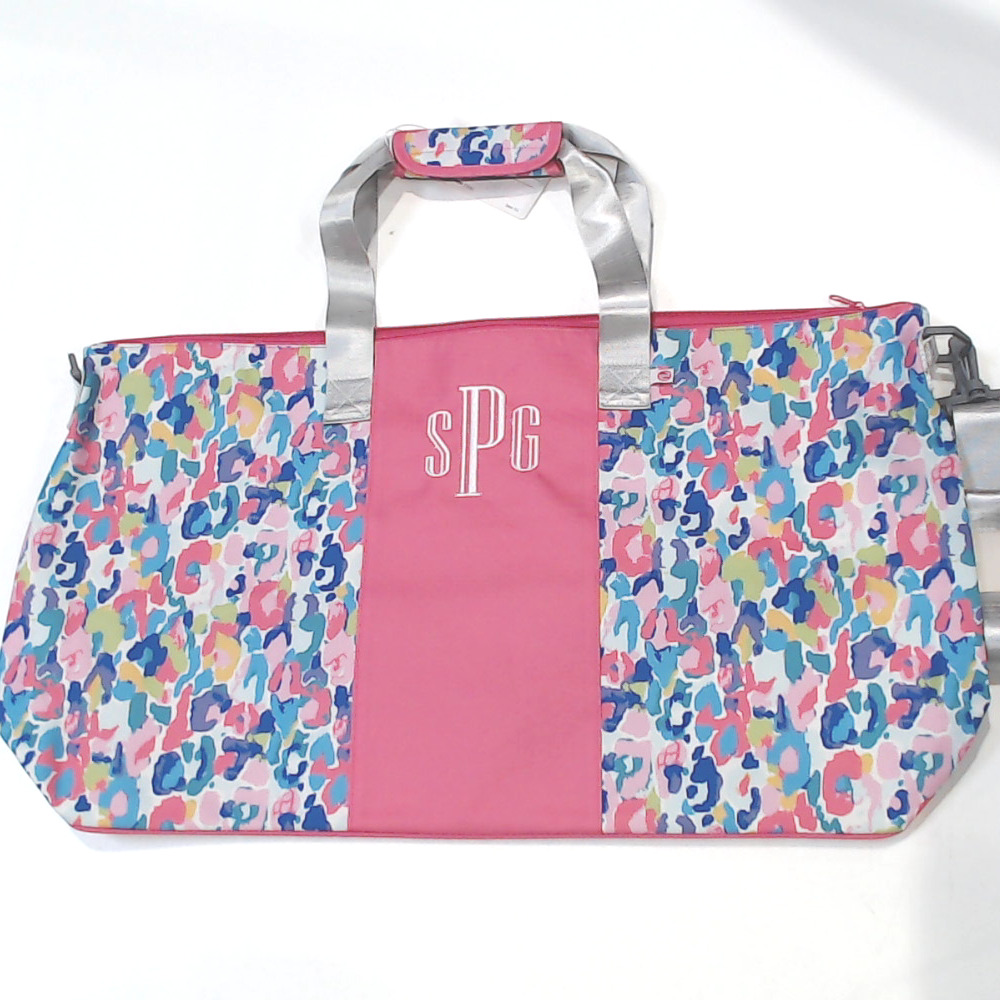 BLOOPER BAG: Monogrammed Weekend Bag