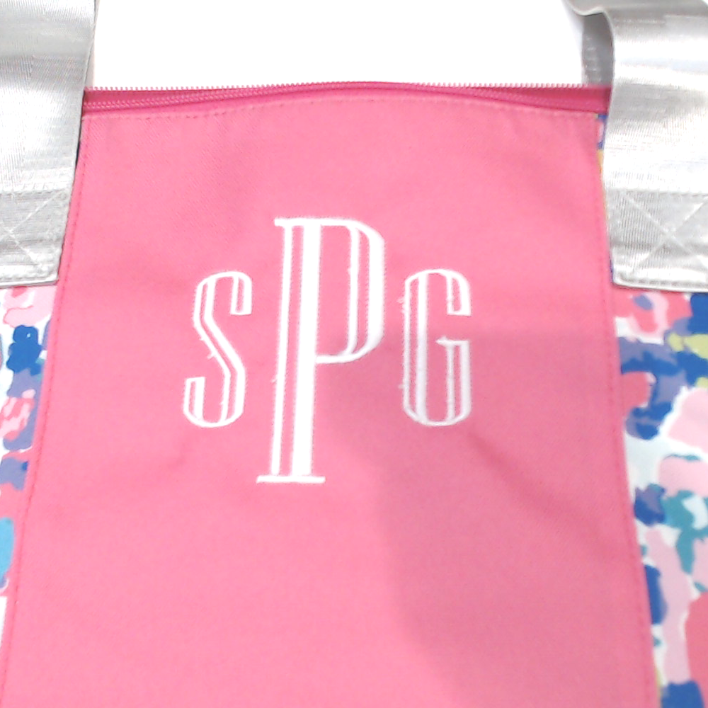 BLOOPER BAG: Monogrammed Weekend Bag