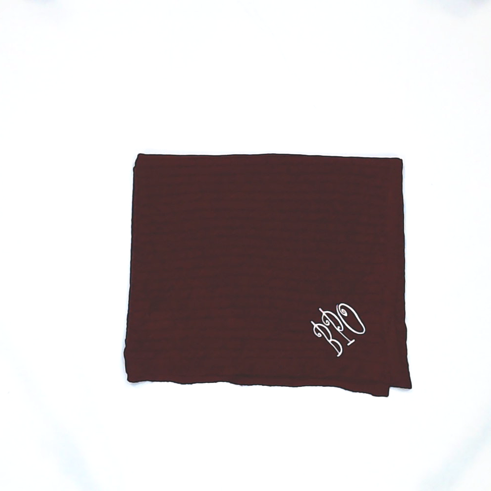 BLOOPER CLOTHING: Monogrammed Poncho