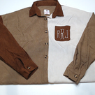 BLOOPER CLOTHING: Monogrammed Oversized Button Down Tunic